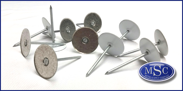 Gemco Insulation Fasteners Self-Stick Perforated Pins - NY & NJ