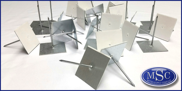 OEM Galvanized Self Adhesive Insulation Stick Pins